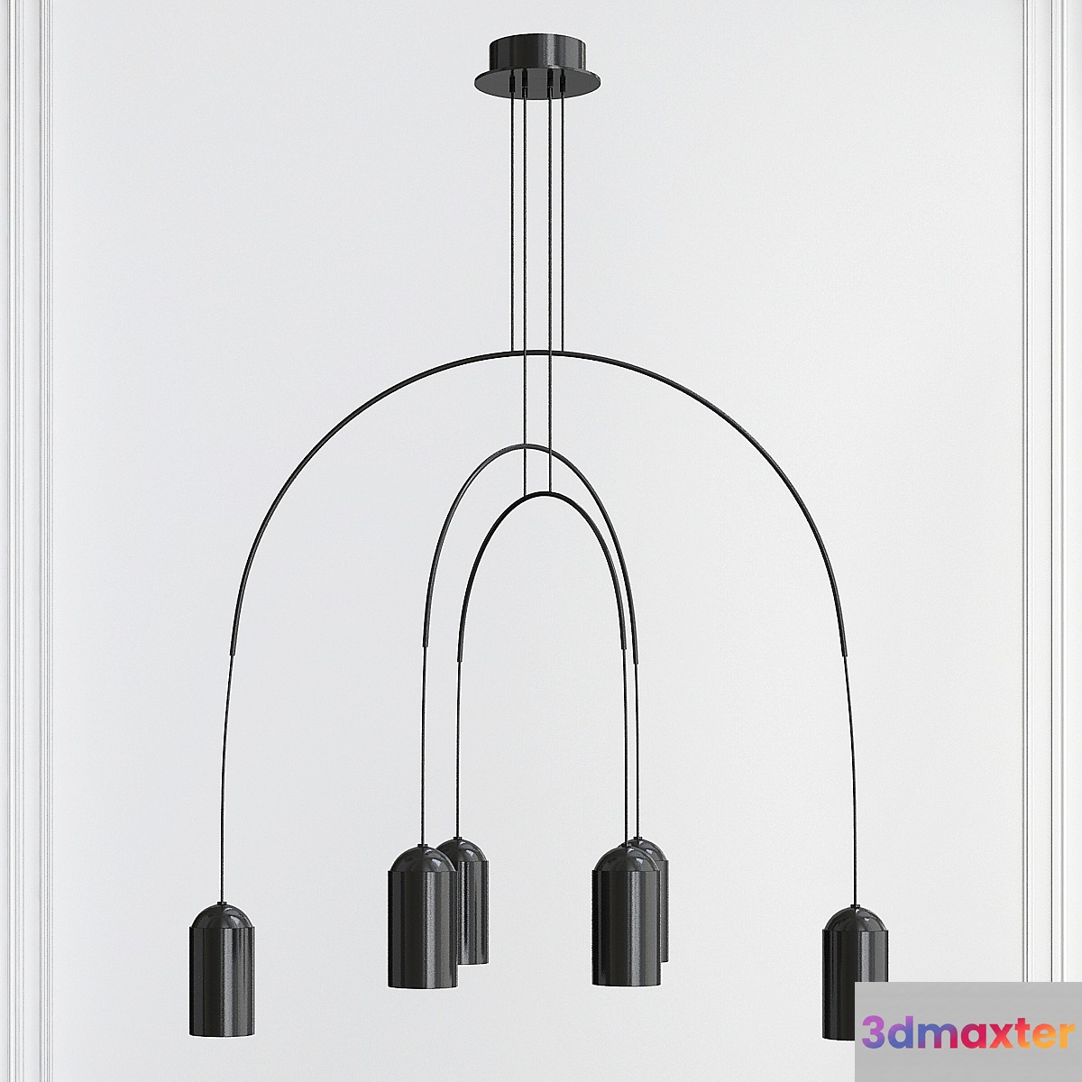 Gerhort Chandelier No. 54 3D Max