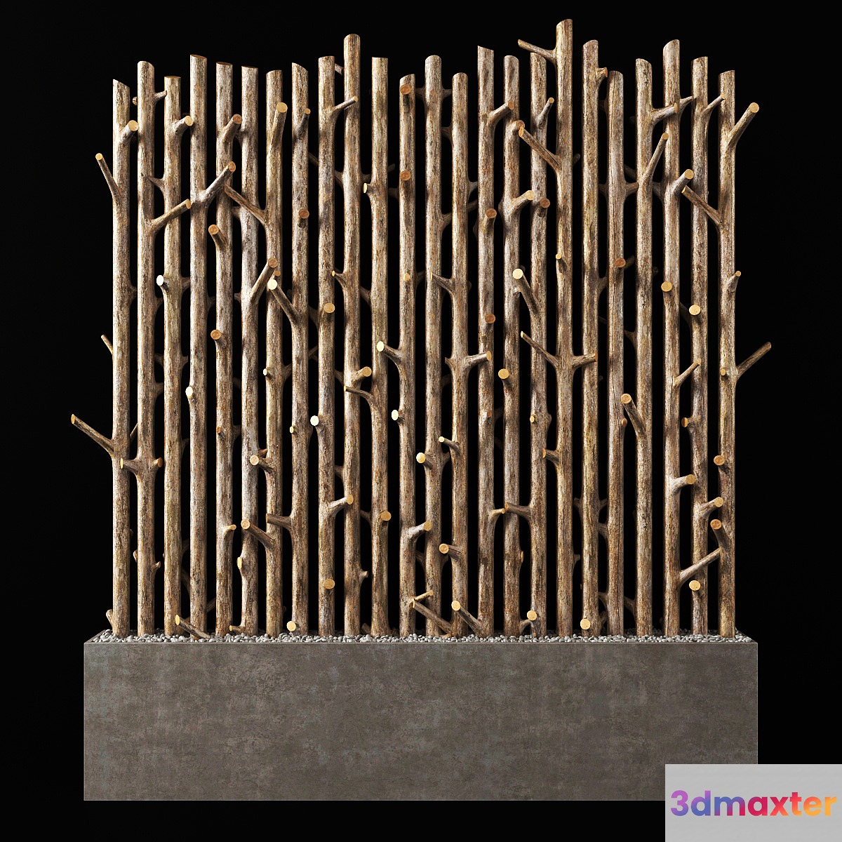 Planter thick branch fundament n3