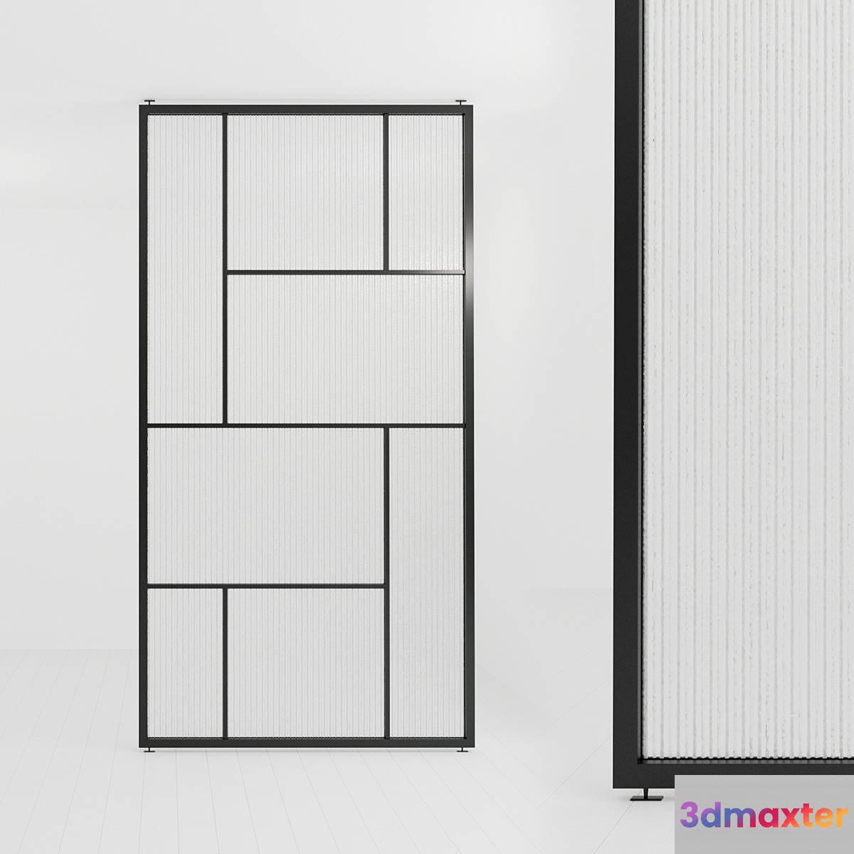 Glass partition 72 - No.2 3D Max