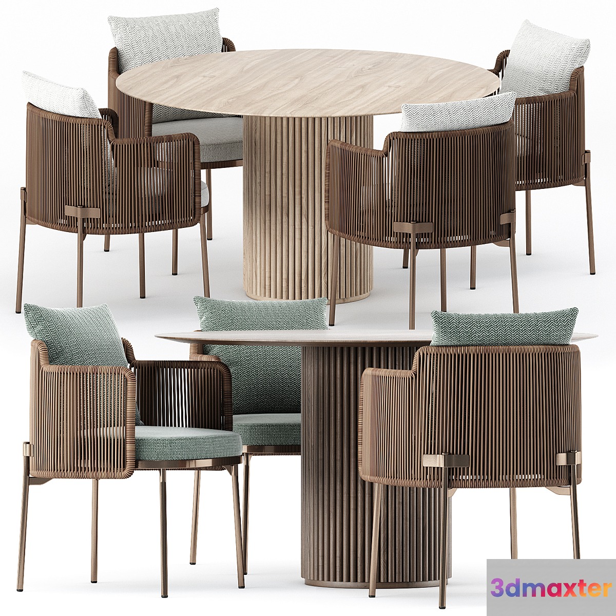 TAPE CORD chair by Minotti and PALAIS ROYAL by ASPLUND - No.3