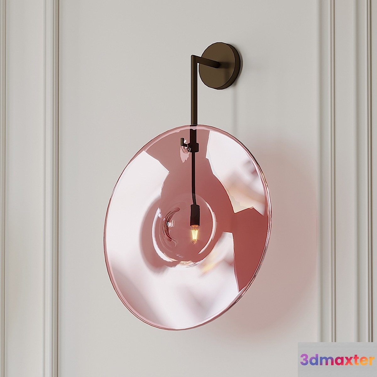 Orbe Wall Lamp by Veronese Paris 3D Max