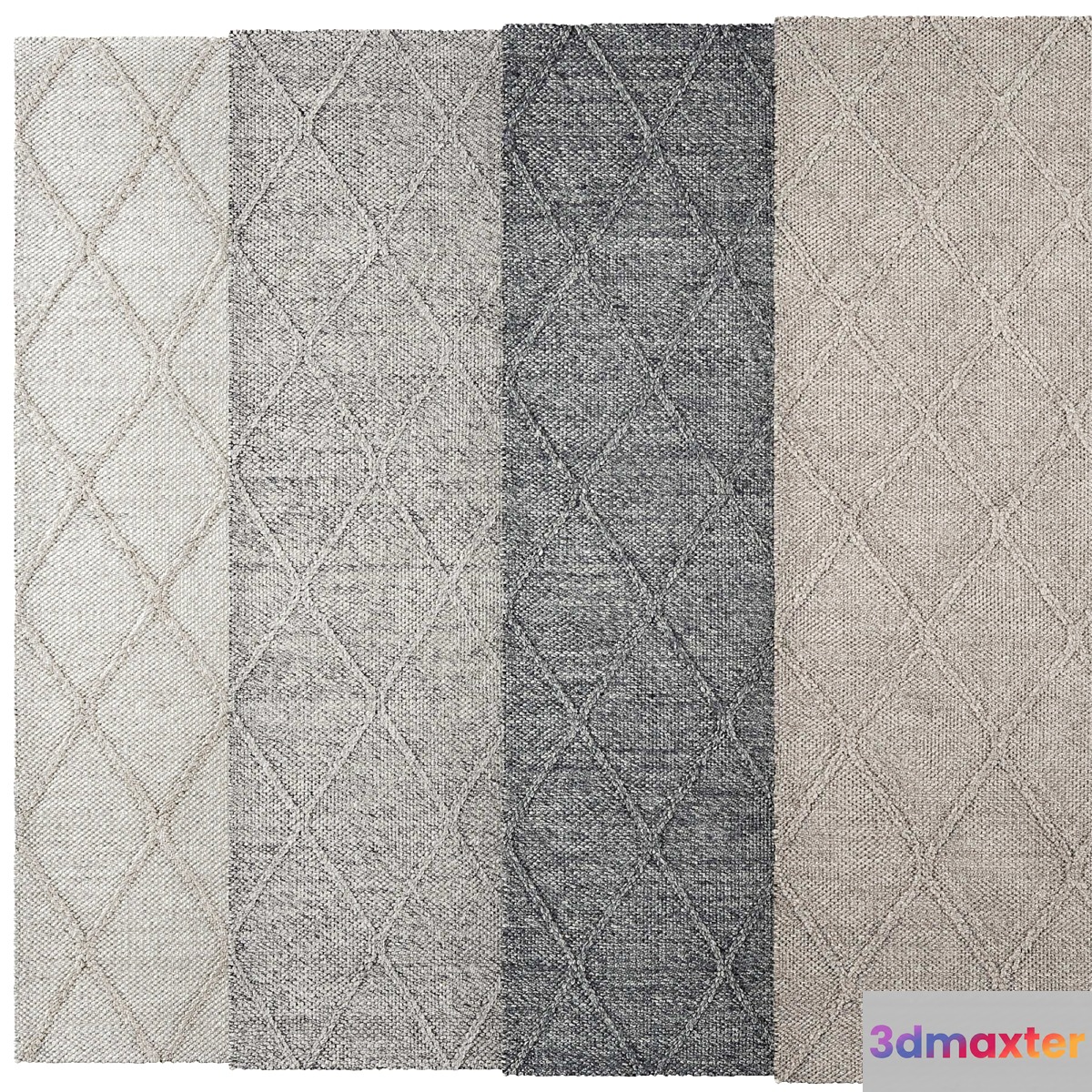 Carpets collection COAST DIAMOND RUG 3D Max