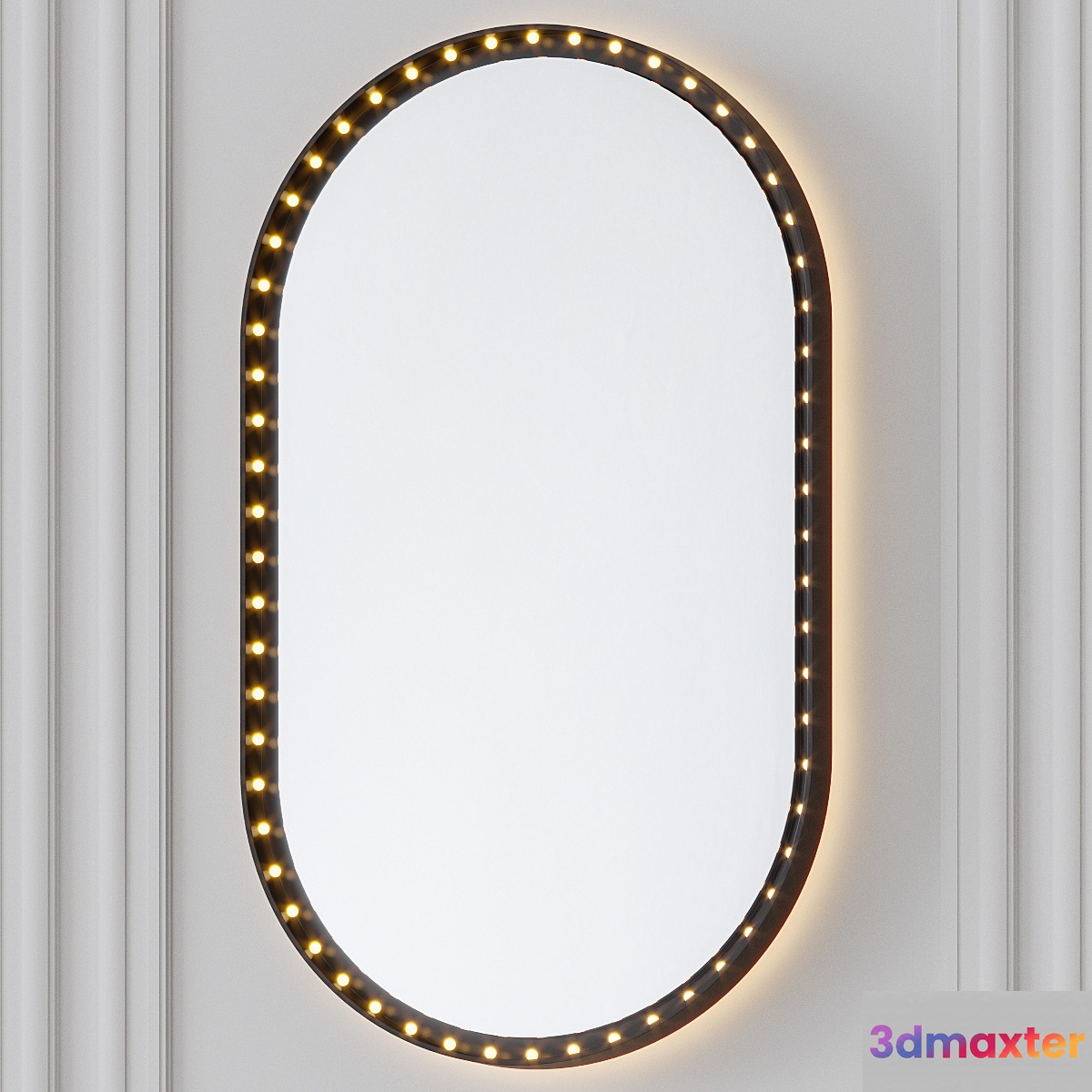 Le Deun Luminaires Vanity Oval - Wall Mirror 3D Max
