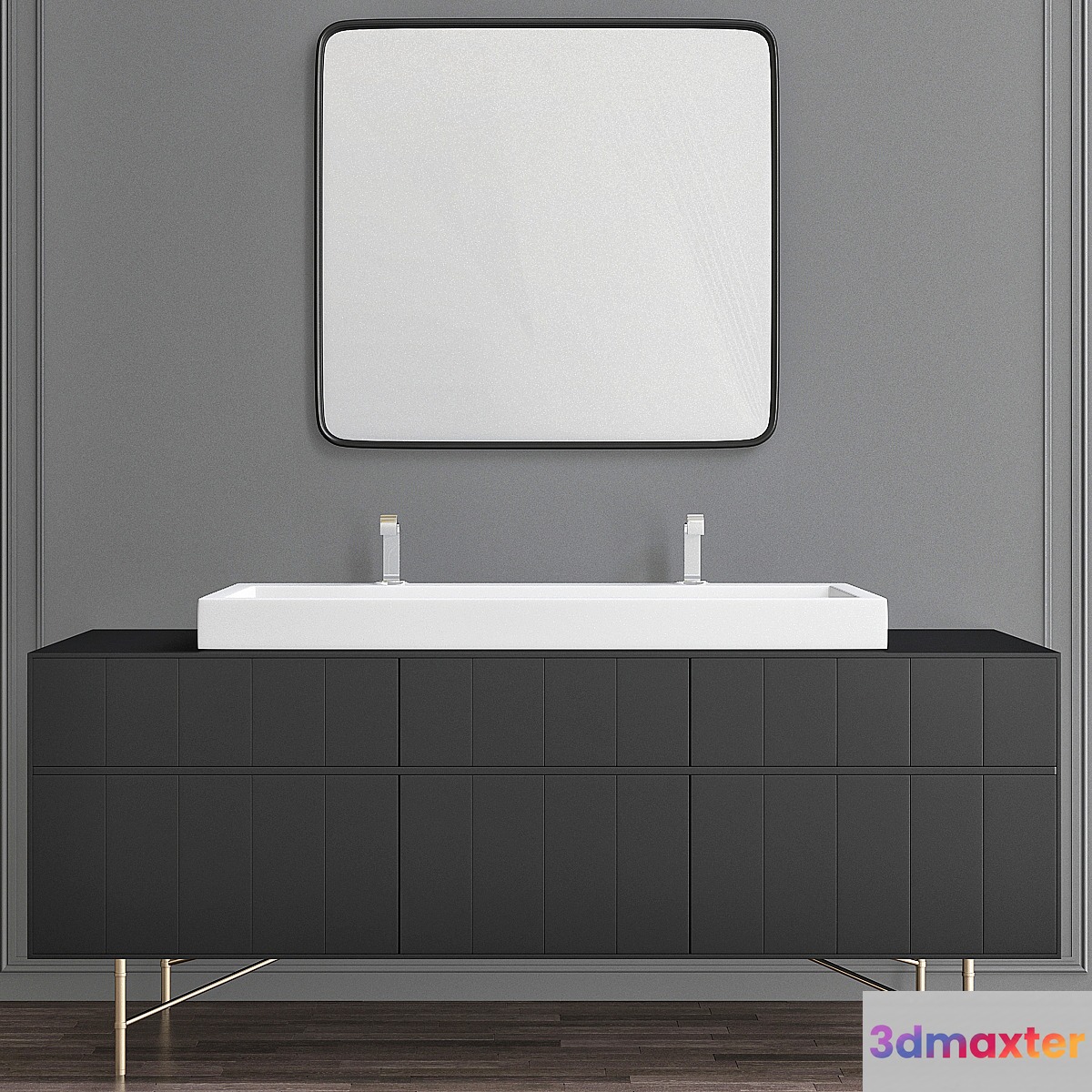 Washbasins Furniture No. 1 3D Max