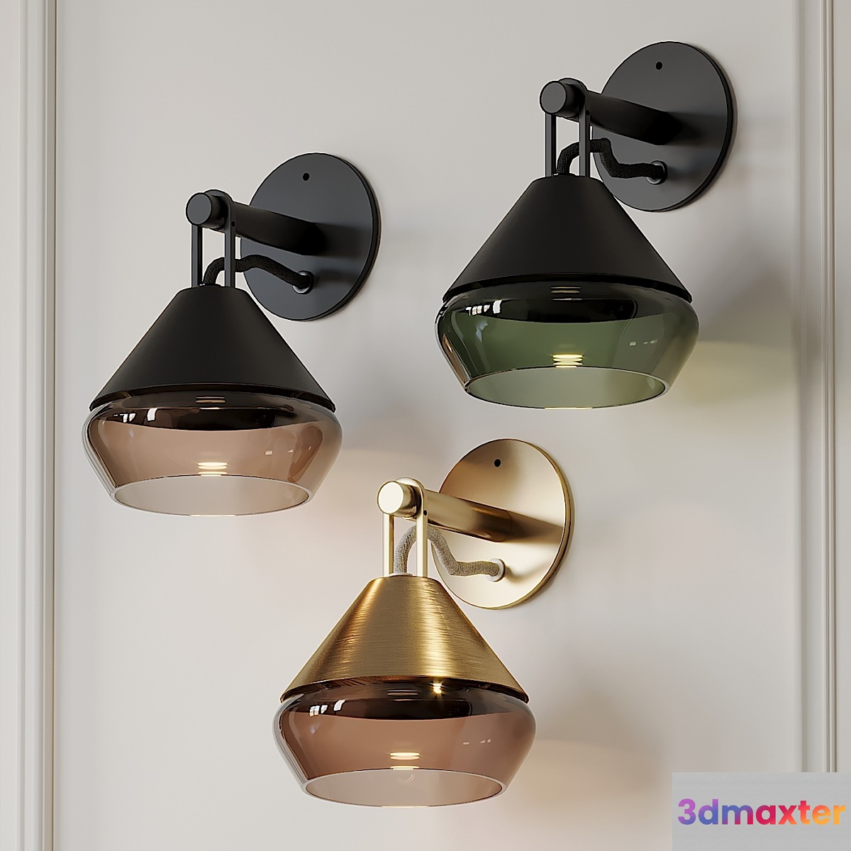 Hatti Wall Sconce by Articolo 3D Max