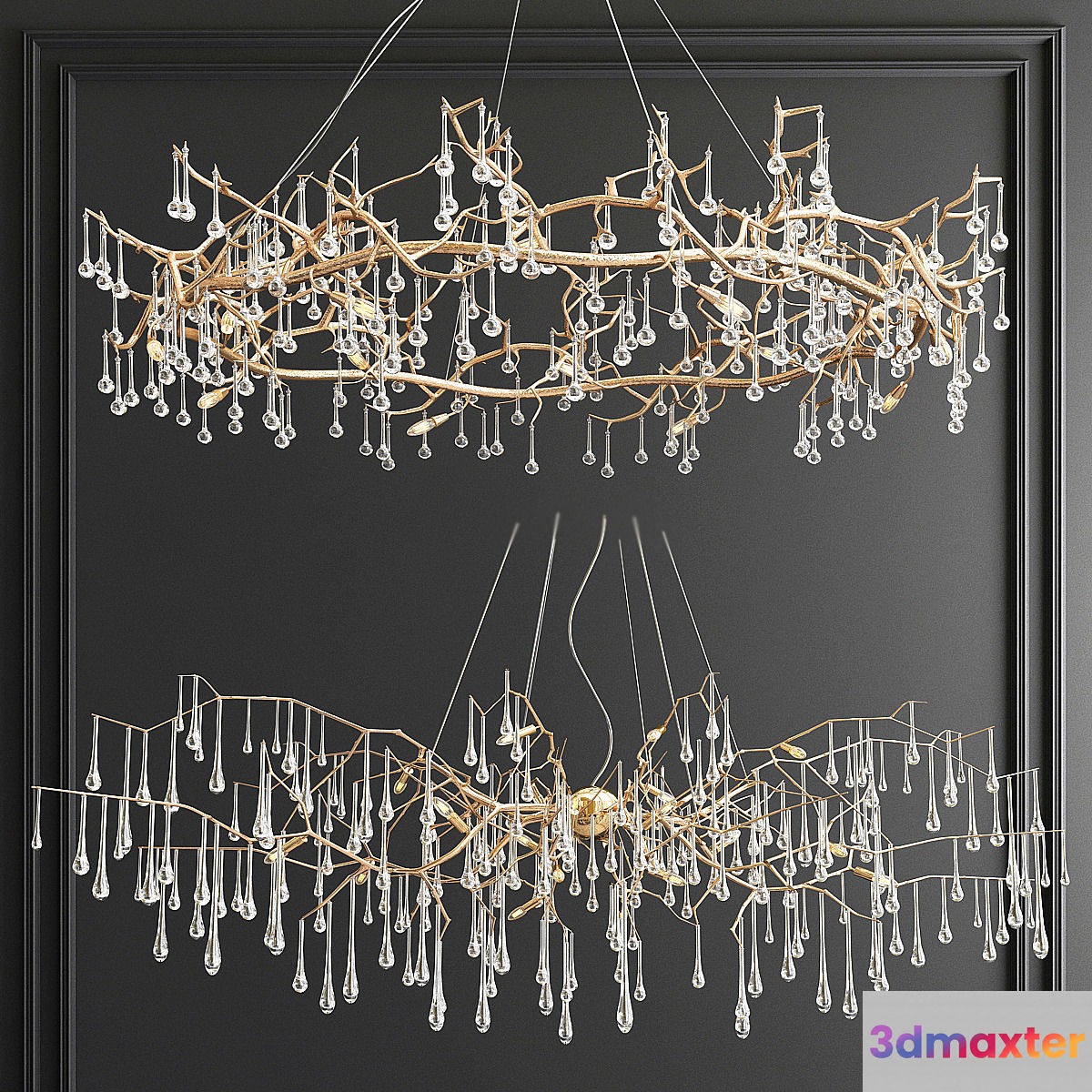 Serip Bijout Chandelier - 2 types