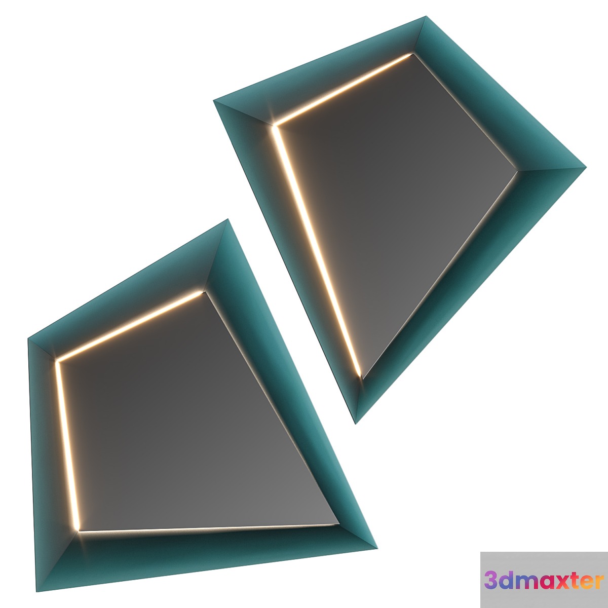 Reflex Angelo Quartz Asymmetric Mirror