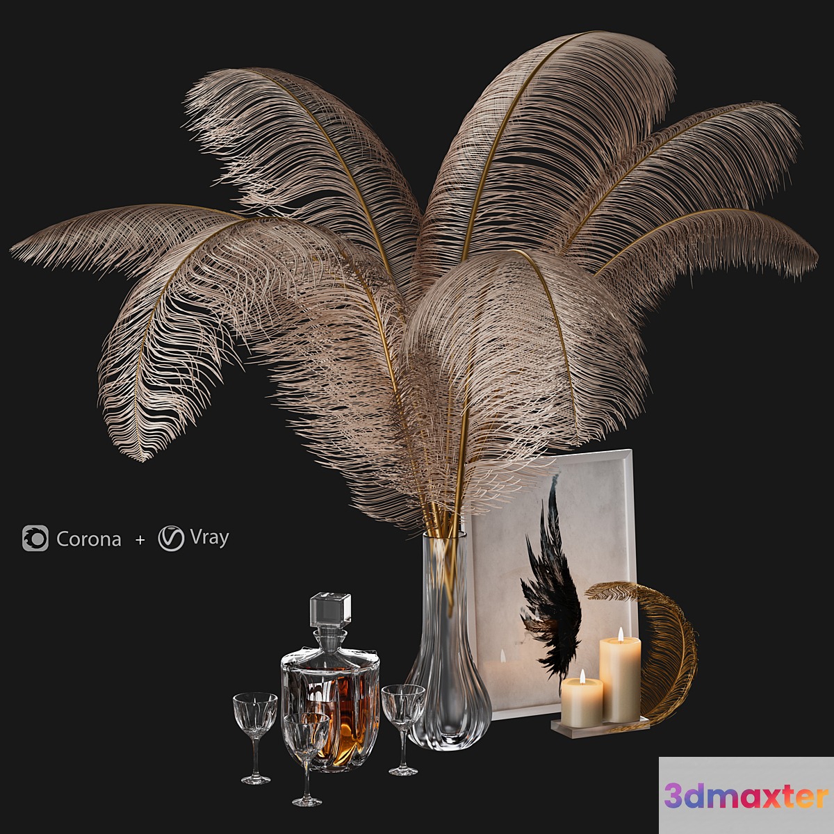 Decorative set B