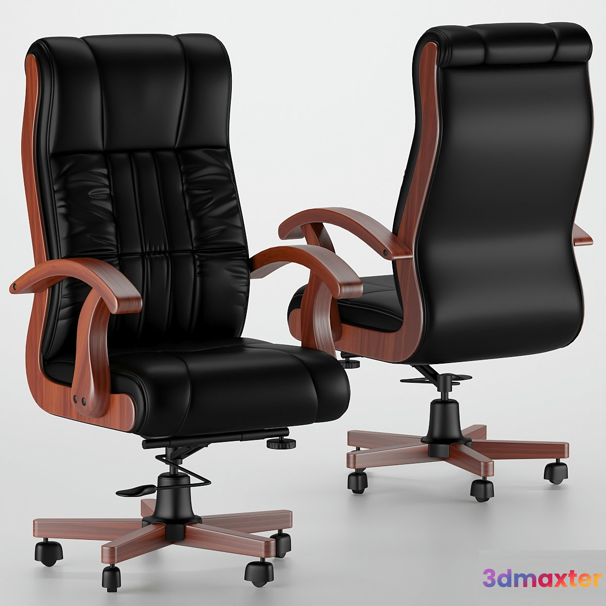 Durian Herald High Back Office Chair 3D Max