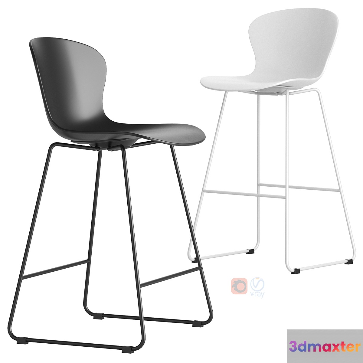 Boconcept - Adelaide barstool 3D Max