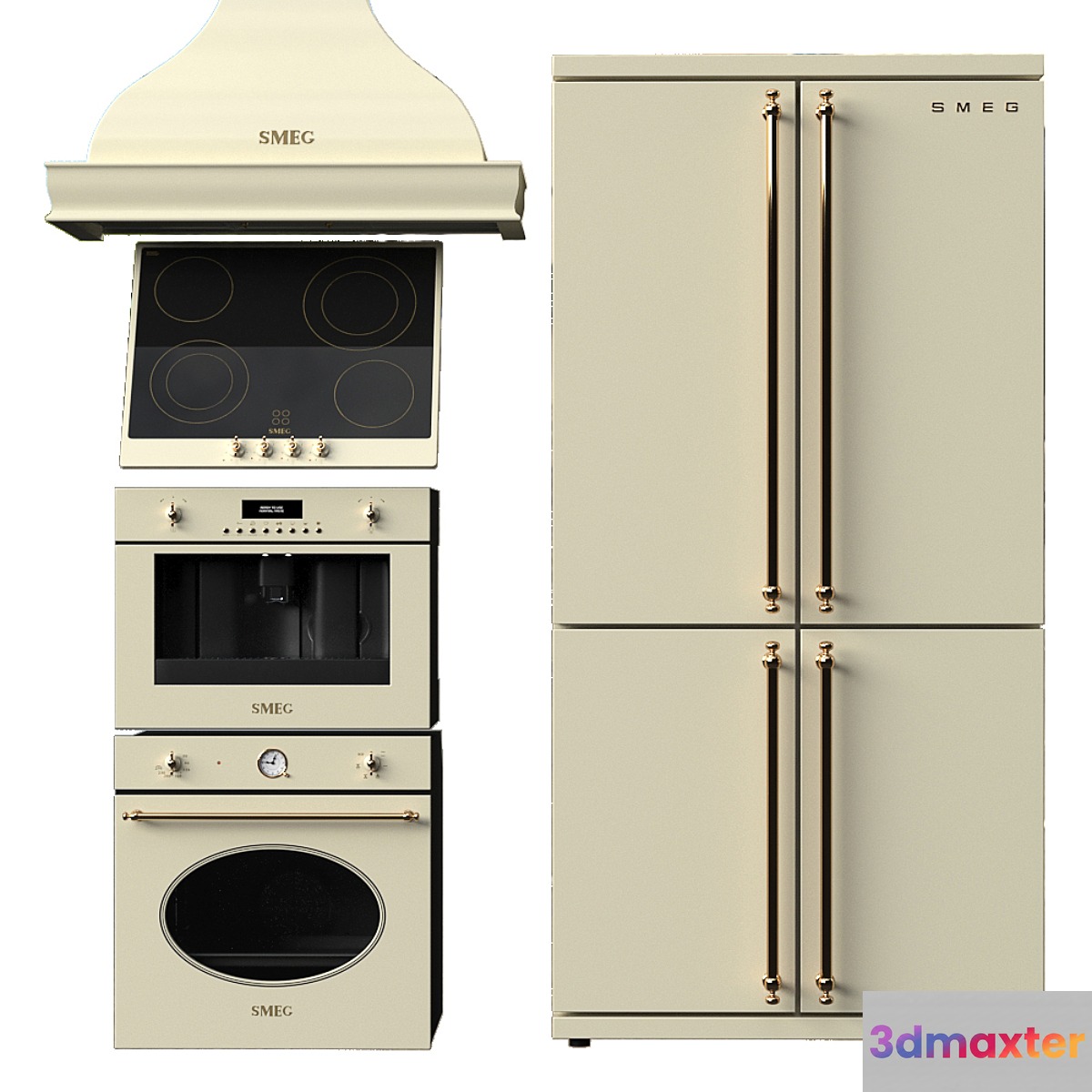 Smeg Coloniale Kitchen Appliances Collection