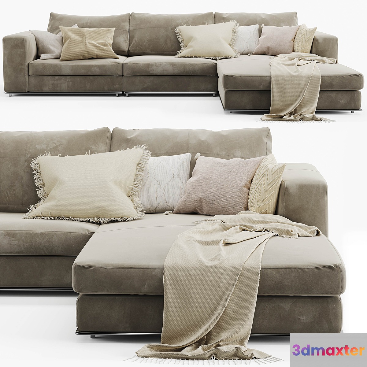 Cierre imbottiti dolcevita sofa 3D Max