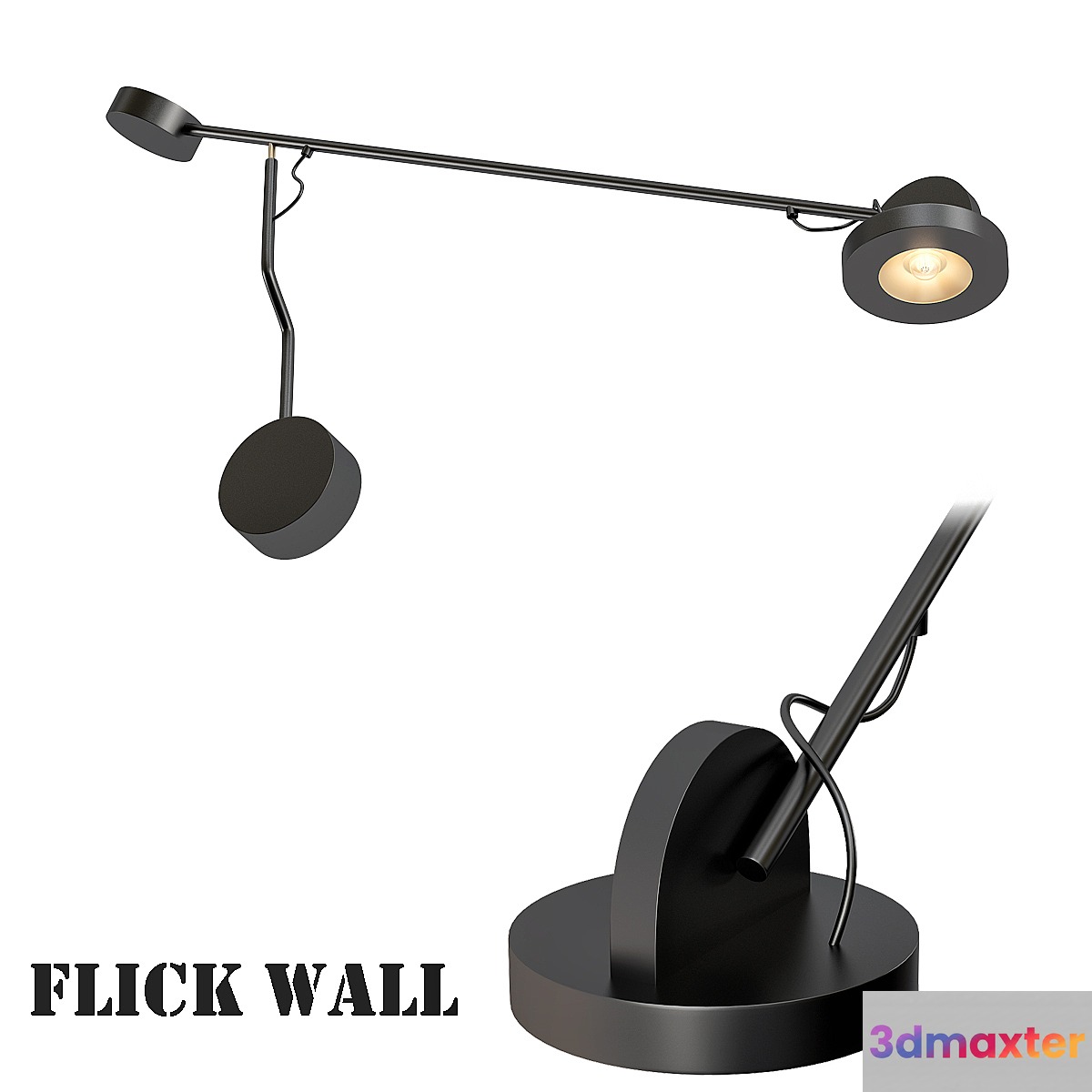 Flick_Wall 3D Max