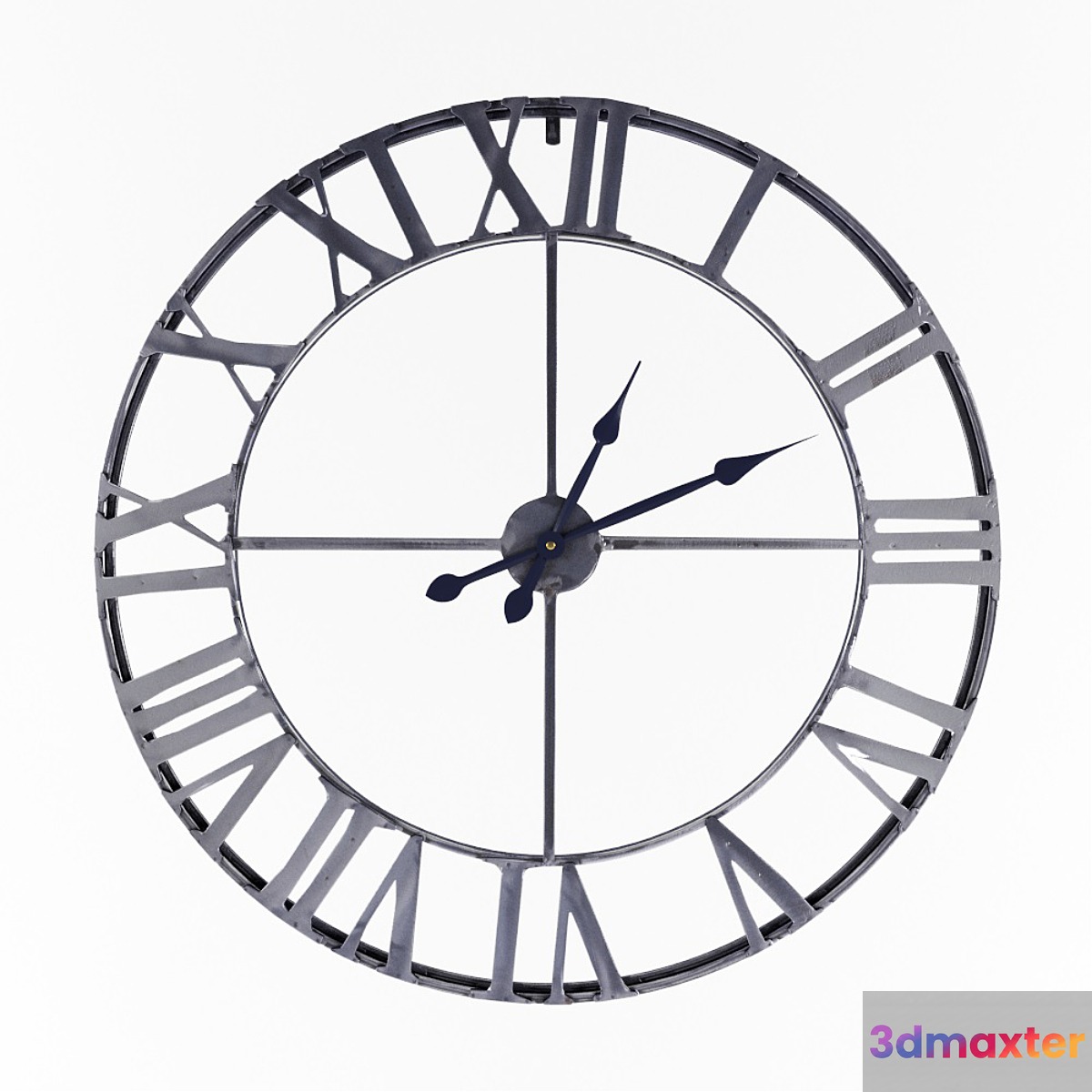 Eisenhauer wall clock 3D Max