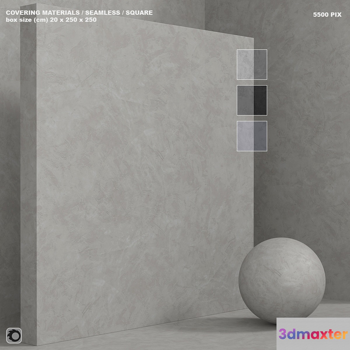 Material (seamless) - concrete plaster set 139