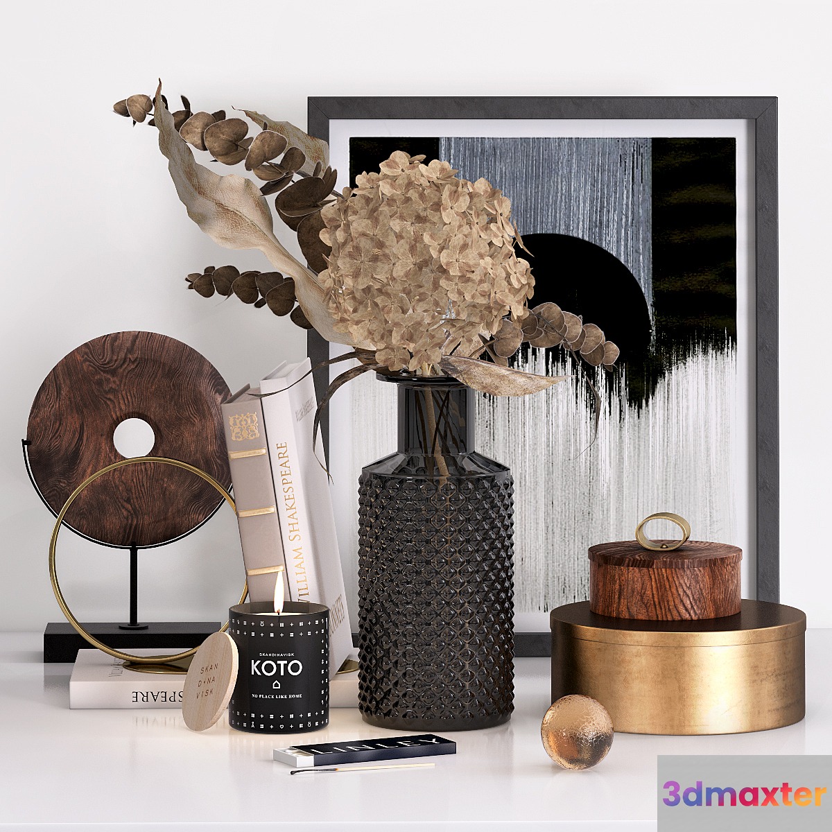 Decorative set_Sonet 3D Max
