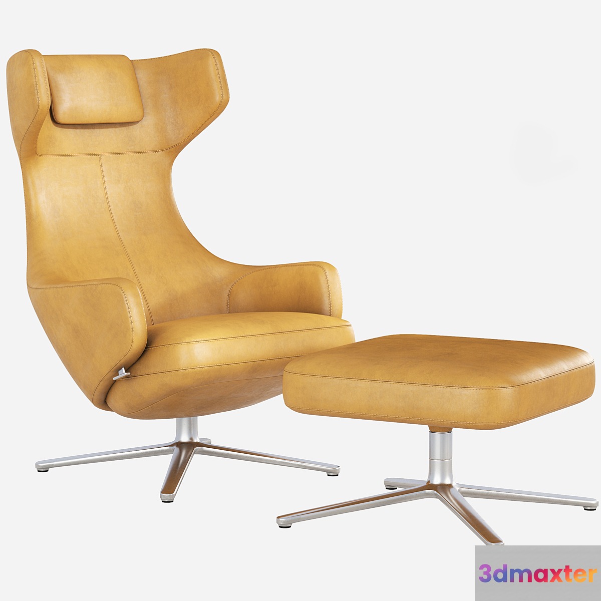 Grand repos Antonio Citterio Vitra 3D Max