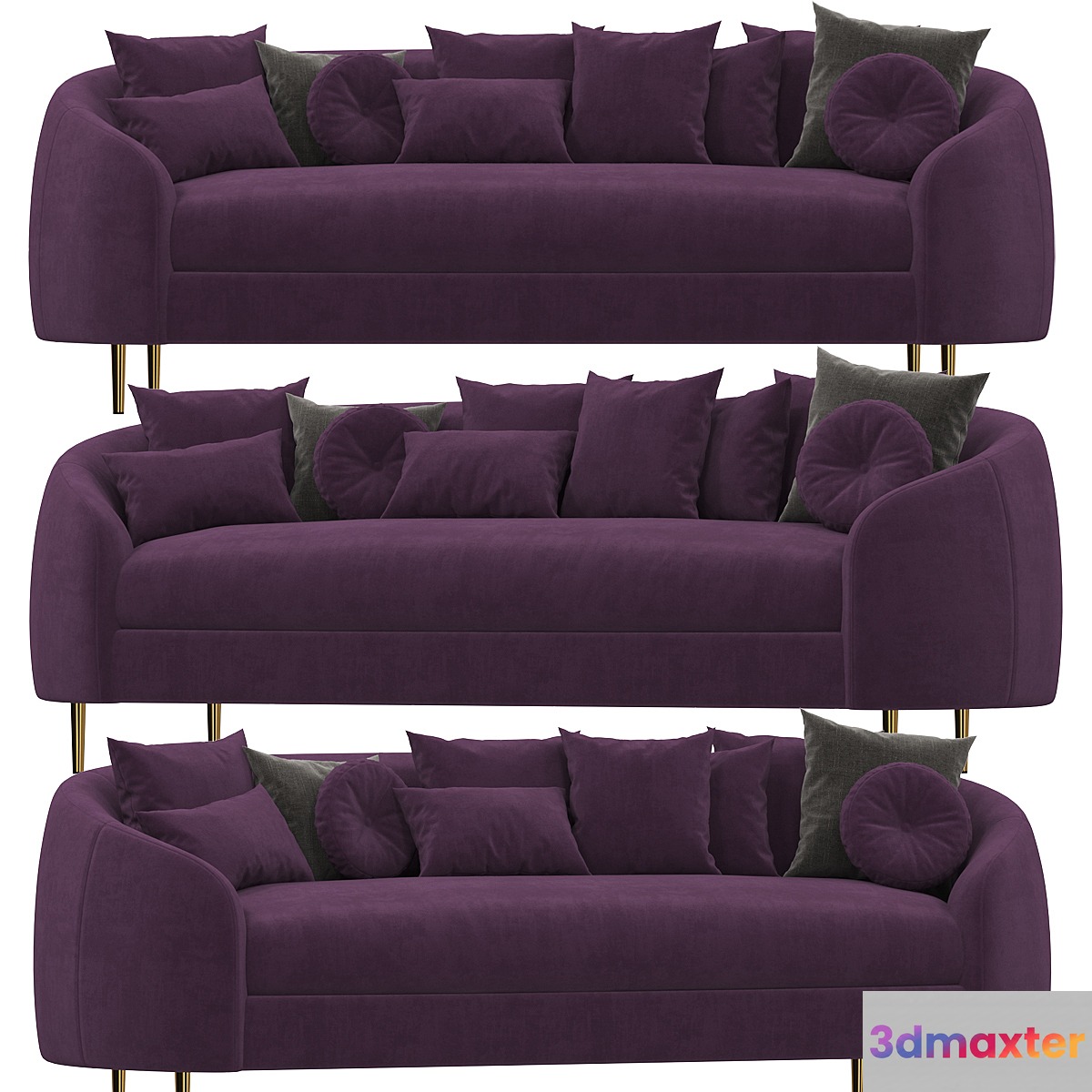 Sofa Made Trudy 3D Max