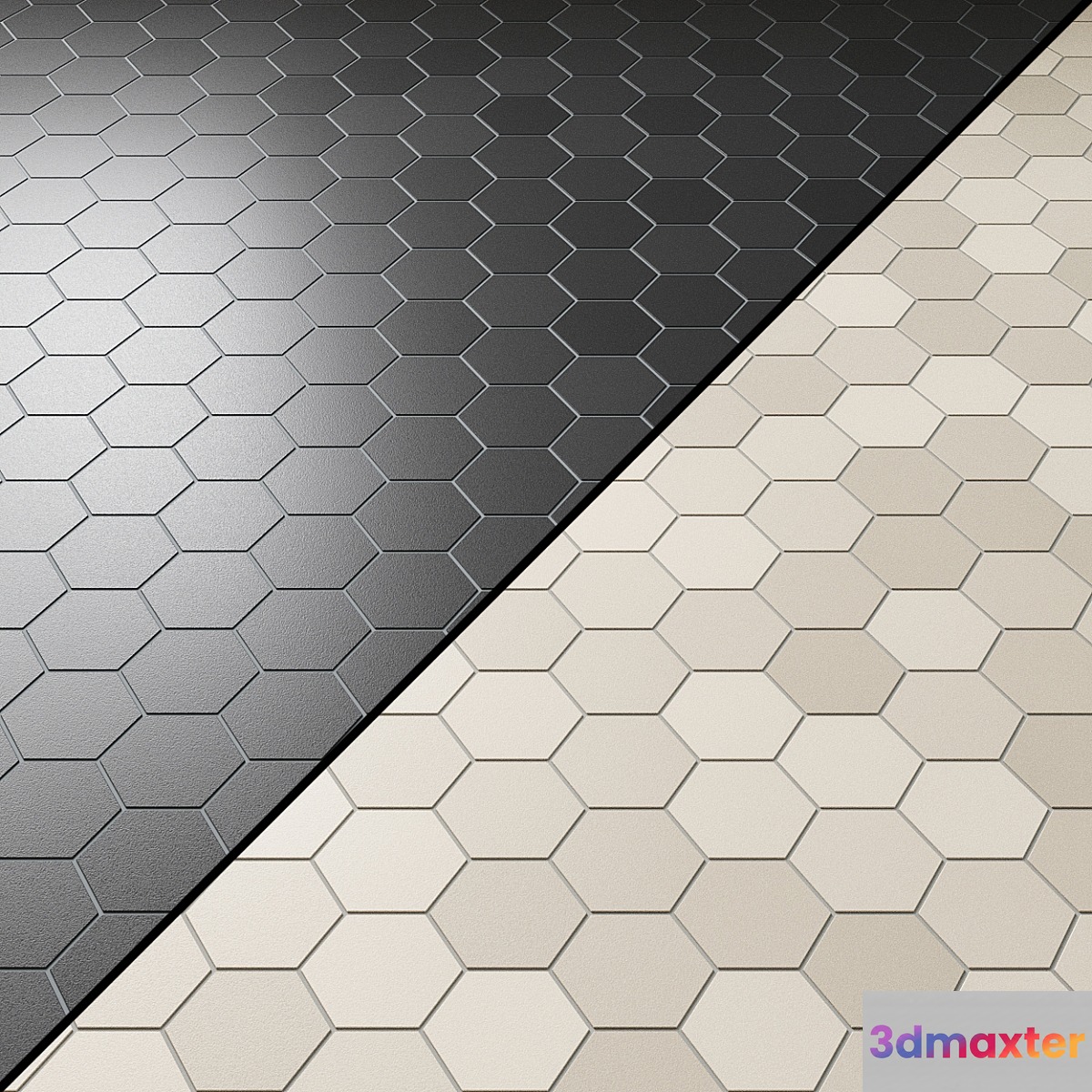 porcelain stoneware EQUIPE Kromatika _ EKIPE Chromatic 3D Max