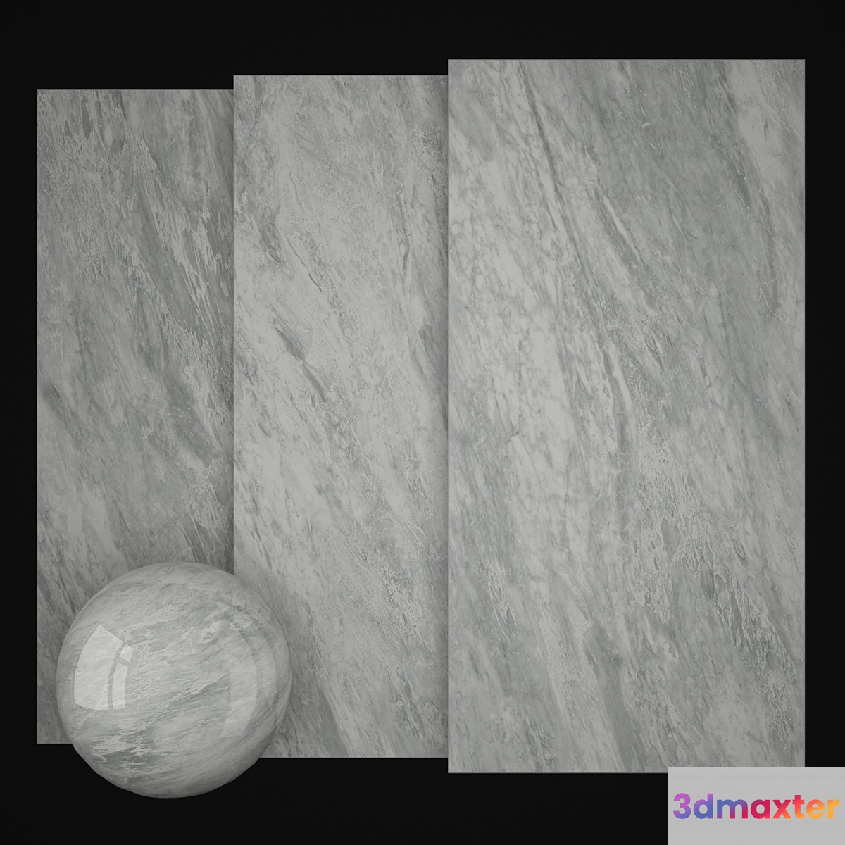 Bardiglio gray 3D Max