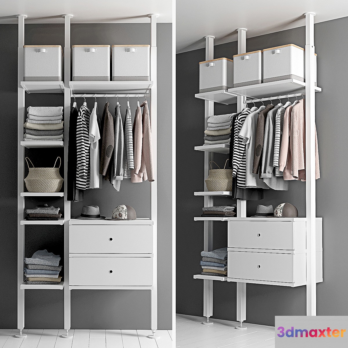 IKEA Elvarli Set3 3D Max