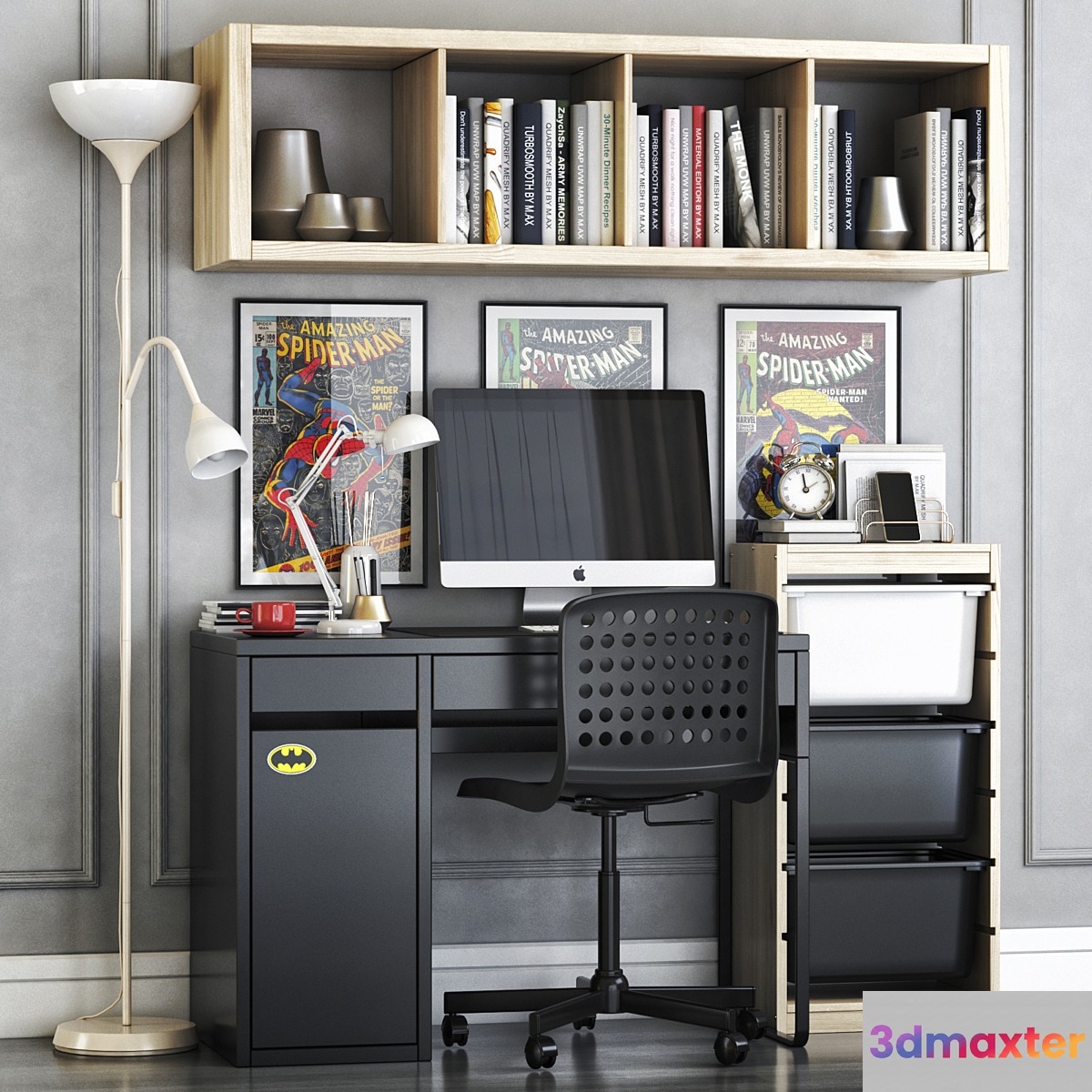 IKEA MICKE student workplace set