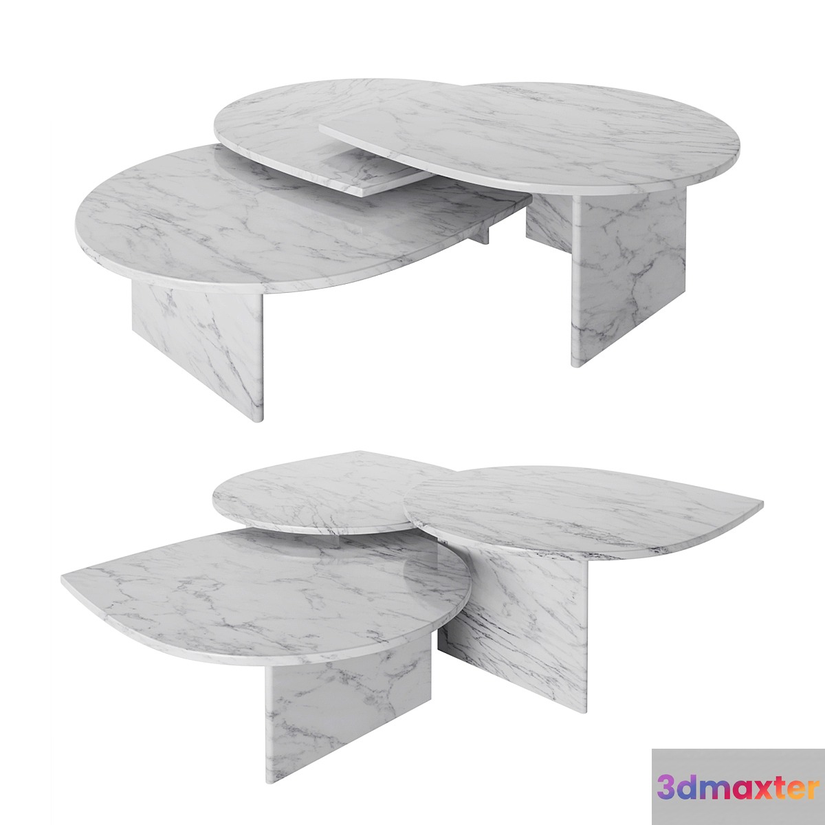 Coffee Table Naples Set of 3 by Eichholtz