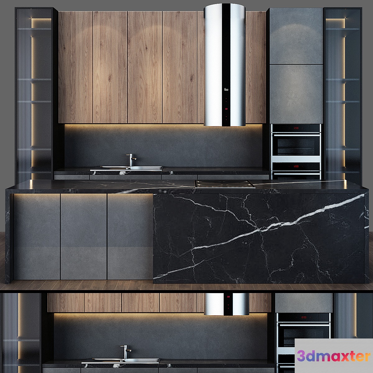 Kitchen_036 3D Max