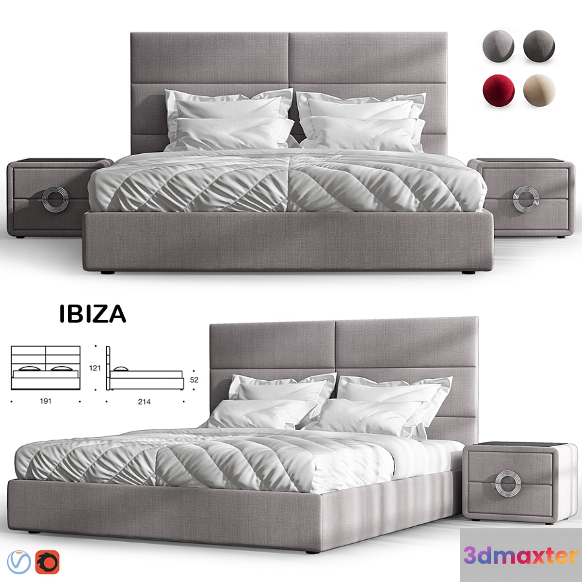 Estetica IBIZA 3D Max