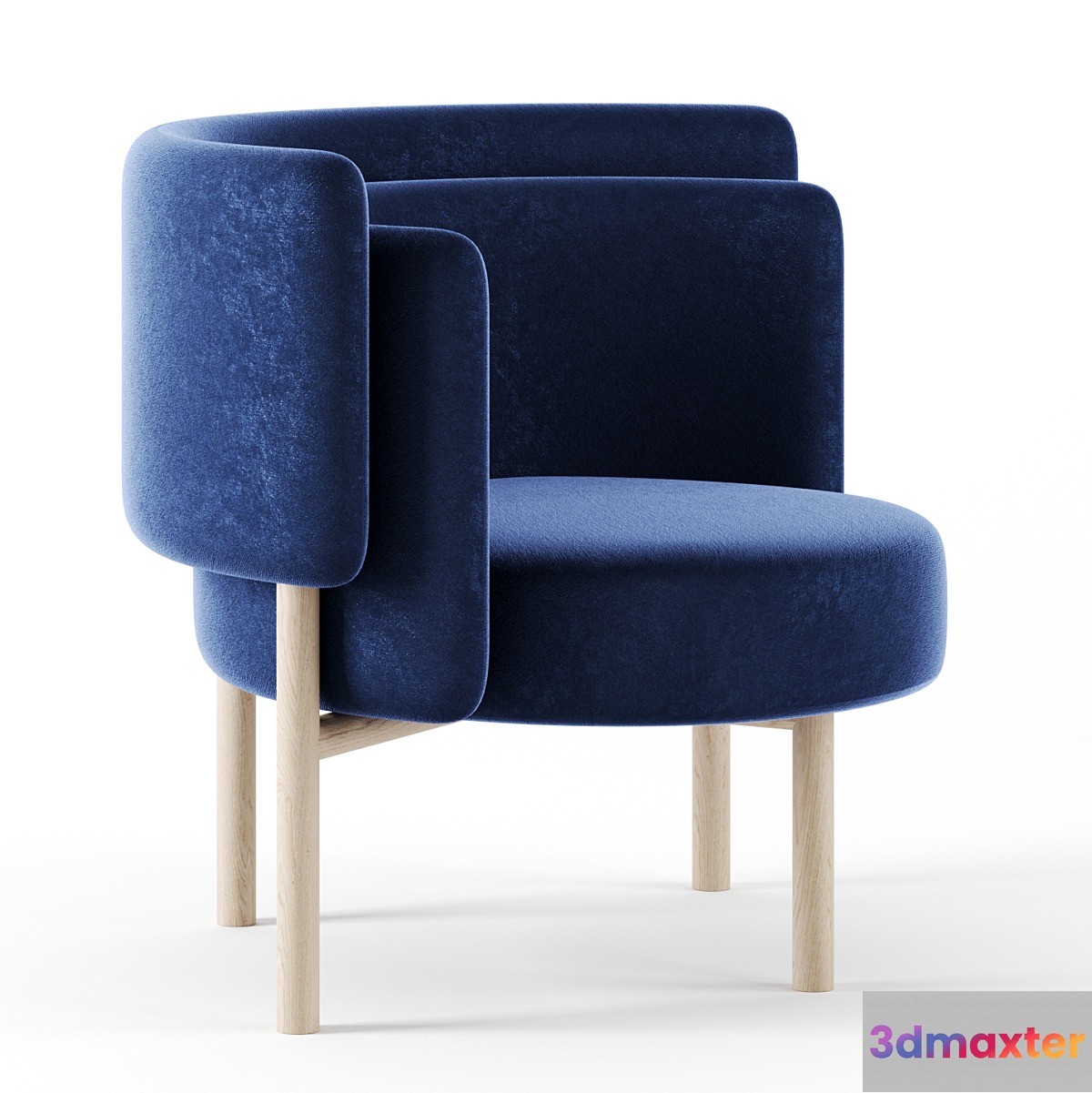 Layered Back Lounge Chair - No.2
