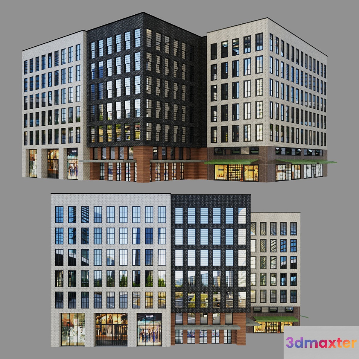 Brigade building 3D Max
