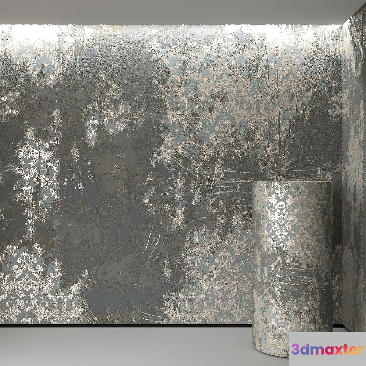 decorative plaster 9 3D Max
