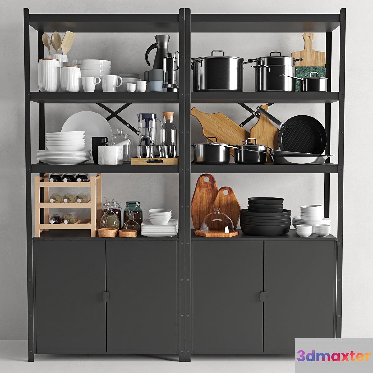 Kitchenware and Tableware 03 3D Max