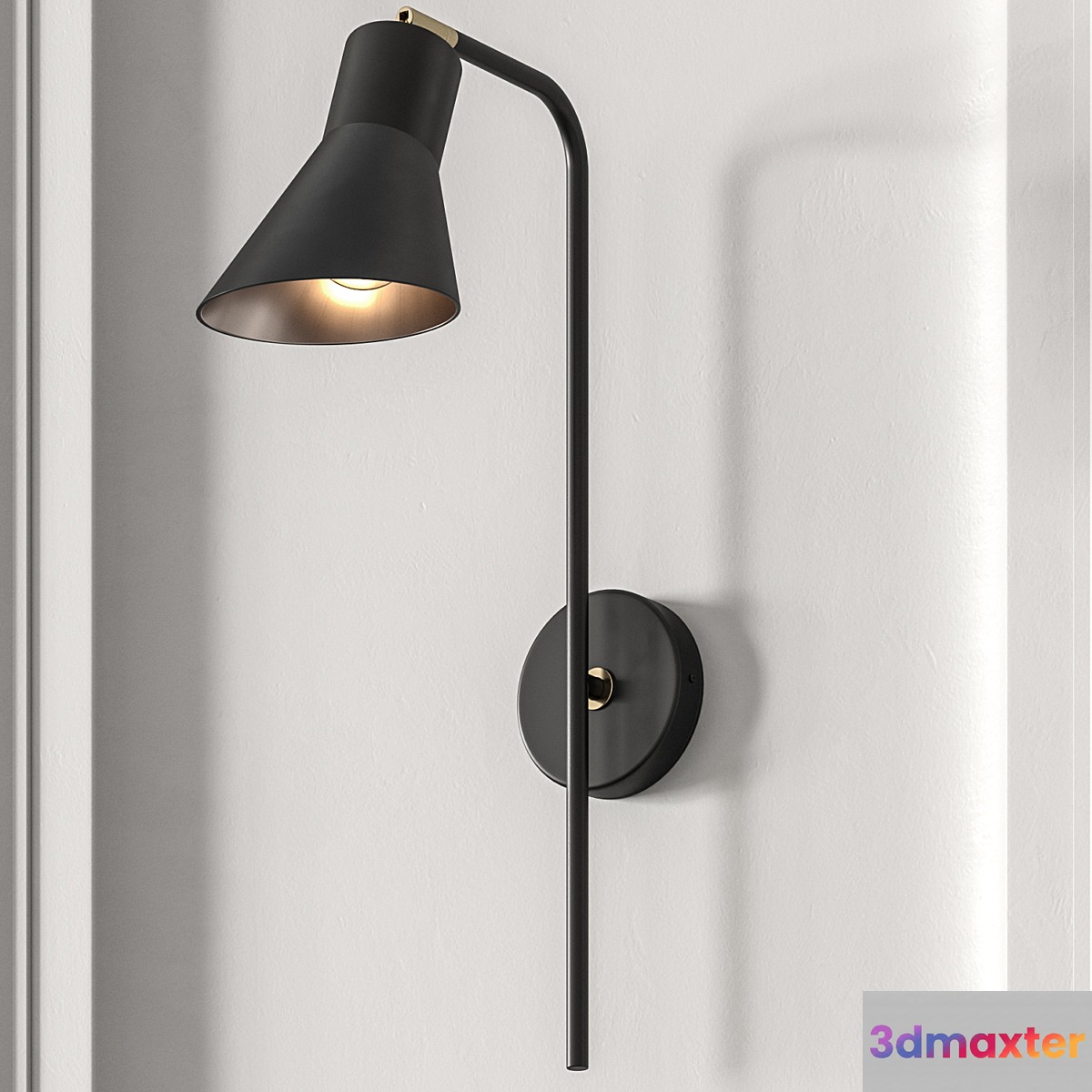 Metal Lux Conico Wall Lamp 3D Max