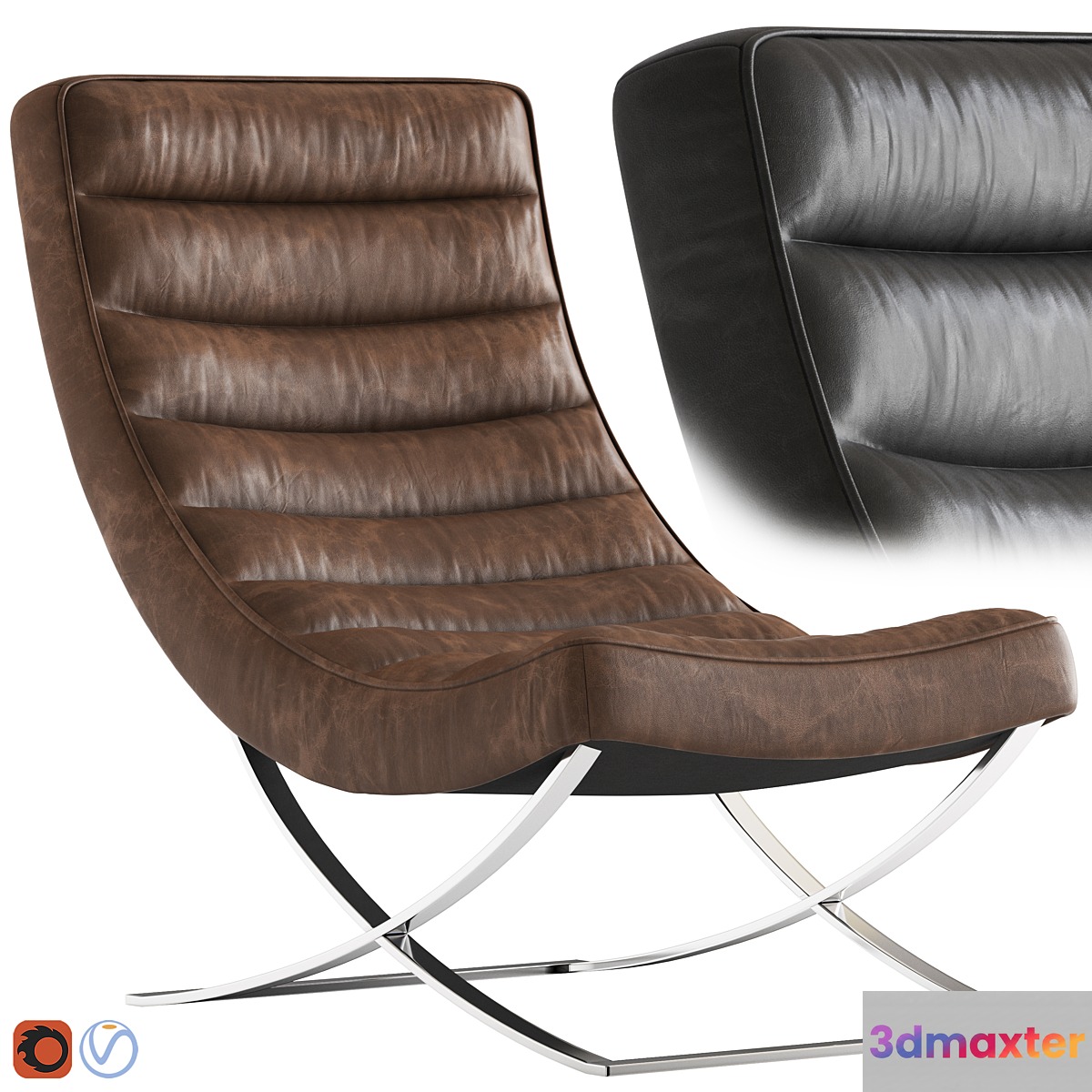 Cult Furniture Denton Lounge Chair
