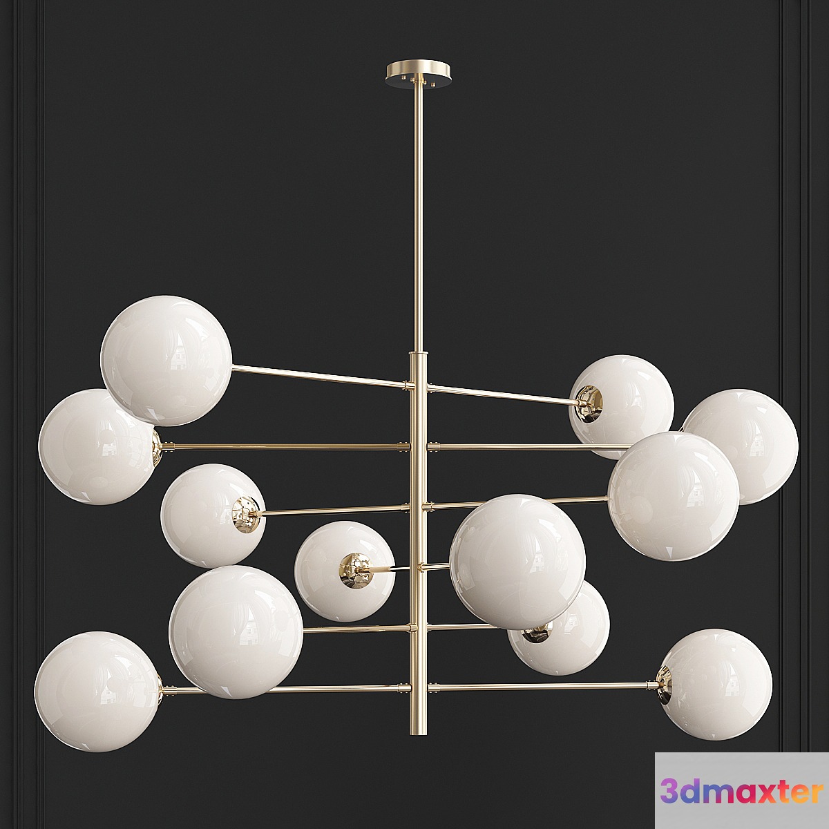 Chandelier Tortora Eichholtz 3D Max