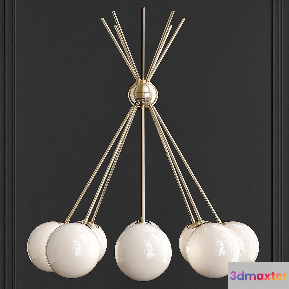 Eichholtz CHANDELIER LUXOR 3D Max