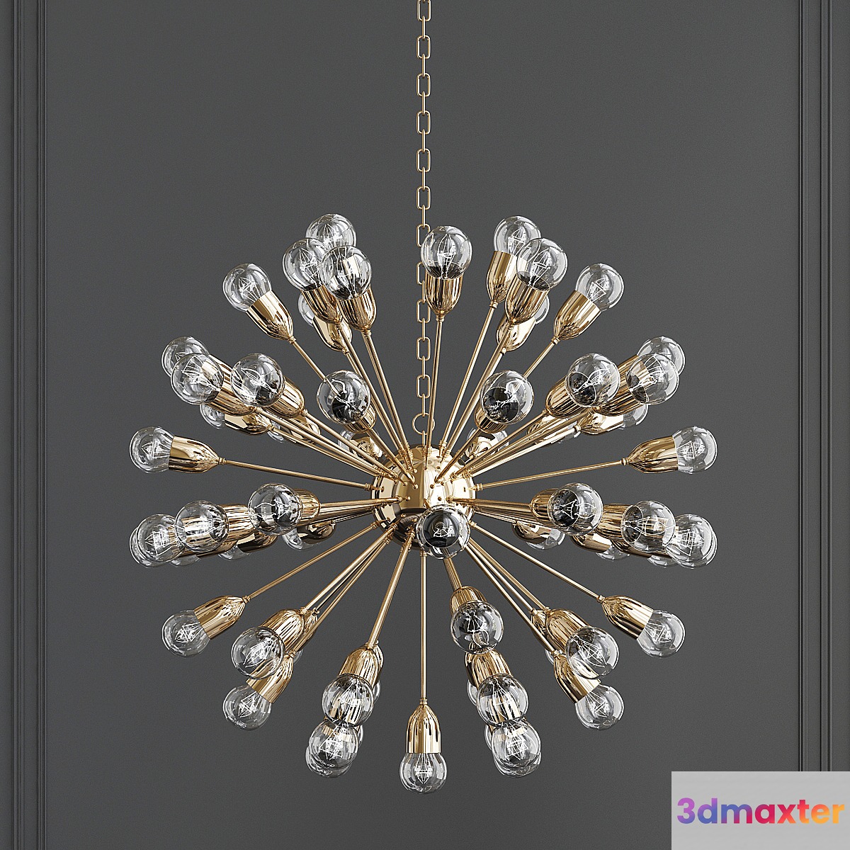Eichholtz CHANDELIER ANTARES L 3D Max