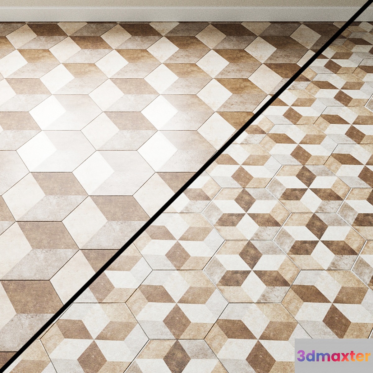 Fioranese heritage esagona 3D Max