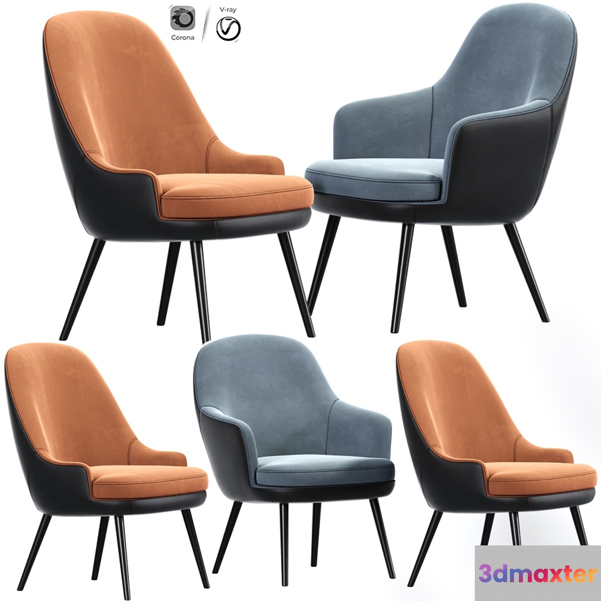 375 Walter Knoll Dining Chair Set 02 - No.3