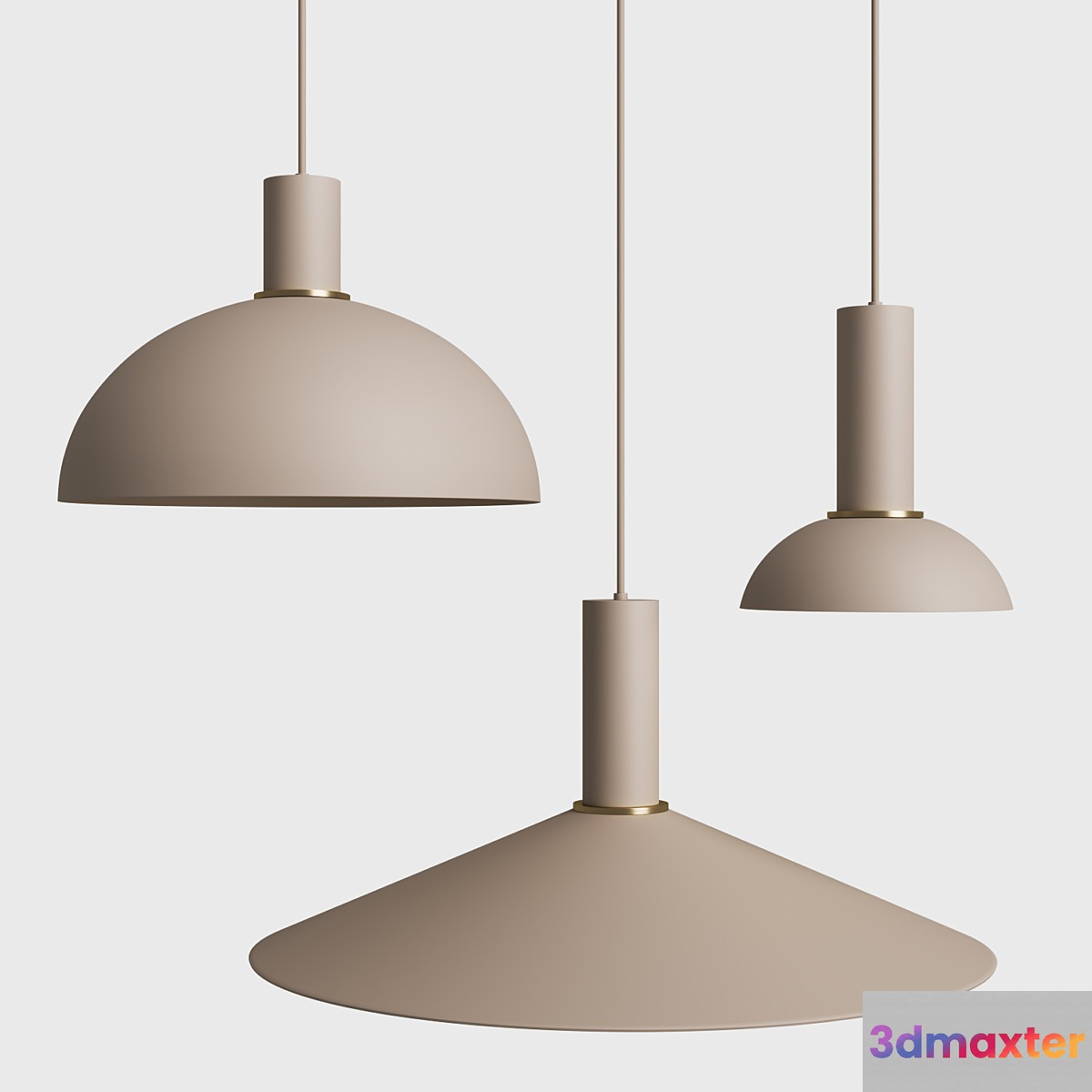 Ferm Living Shade Collection 2 3D Max