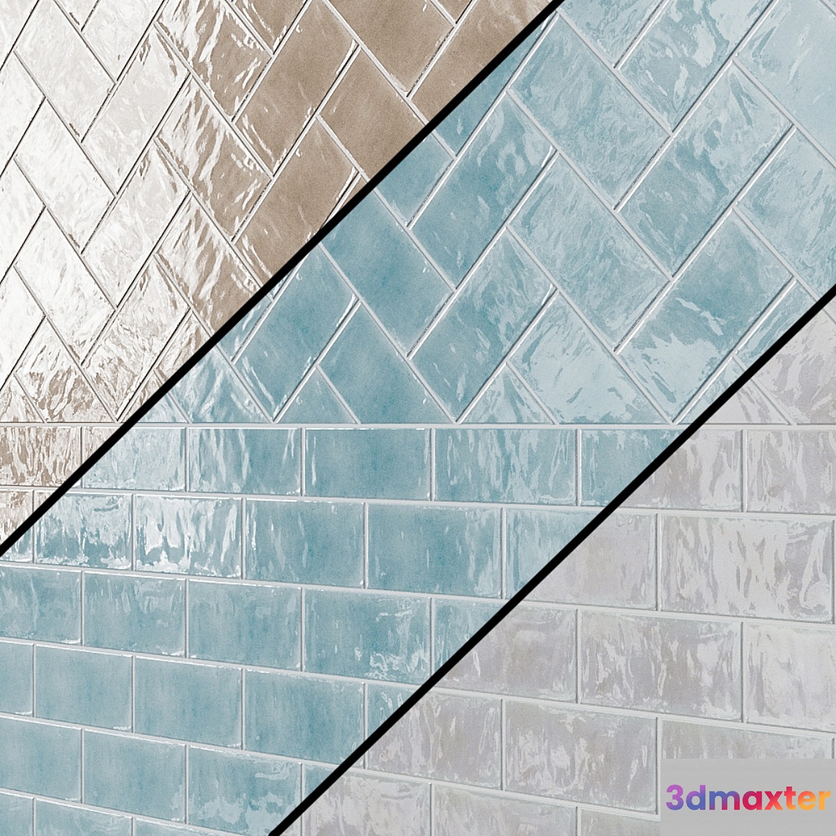 Cifre ceramica sonora 3D Max