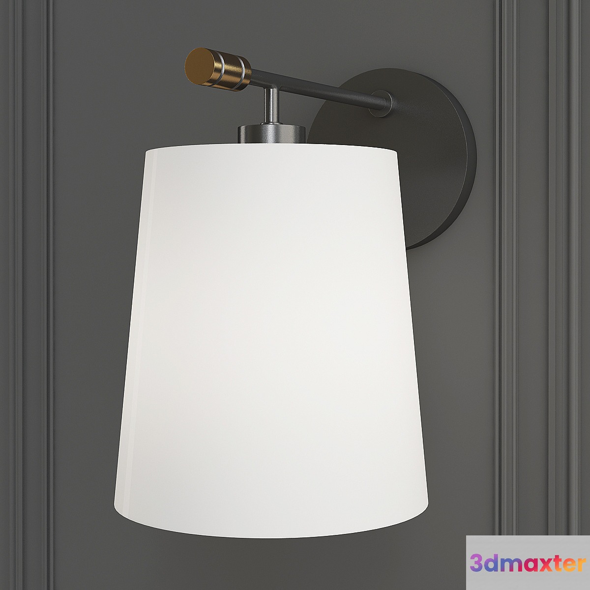 Elegant wall lamp 3D Max