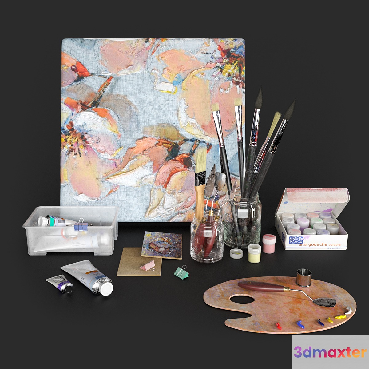 Decorative set - No.74 3D Max