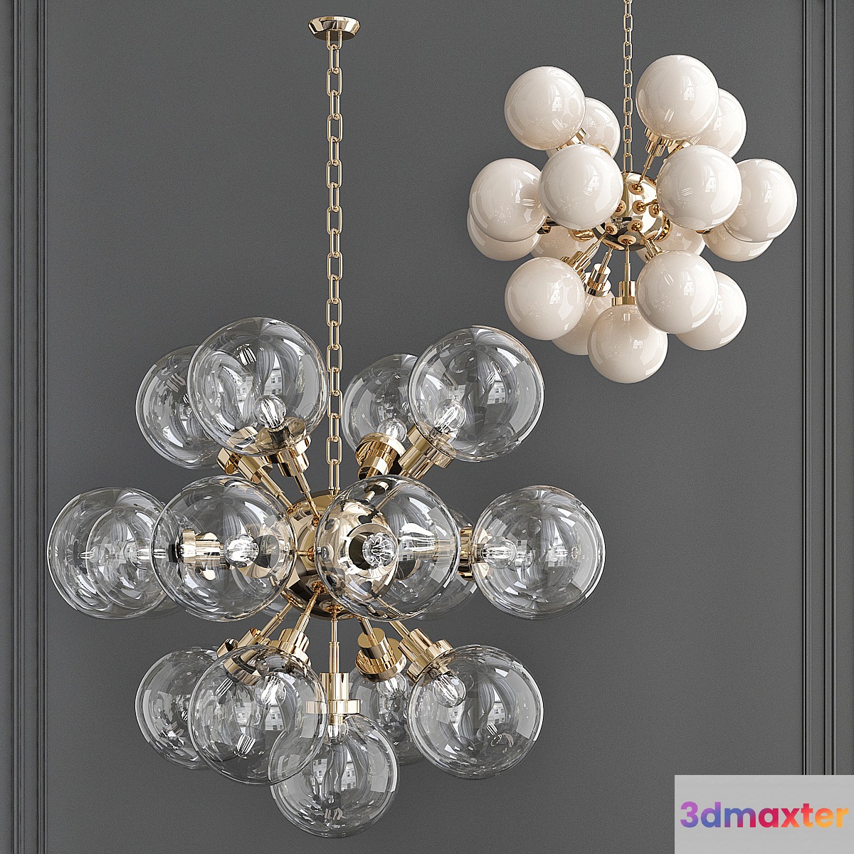 Eichholtz CHANDELIER LUDLOW 3D Max