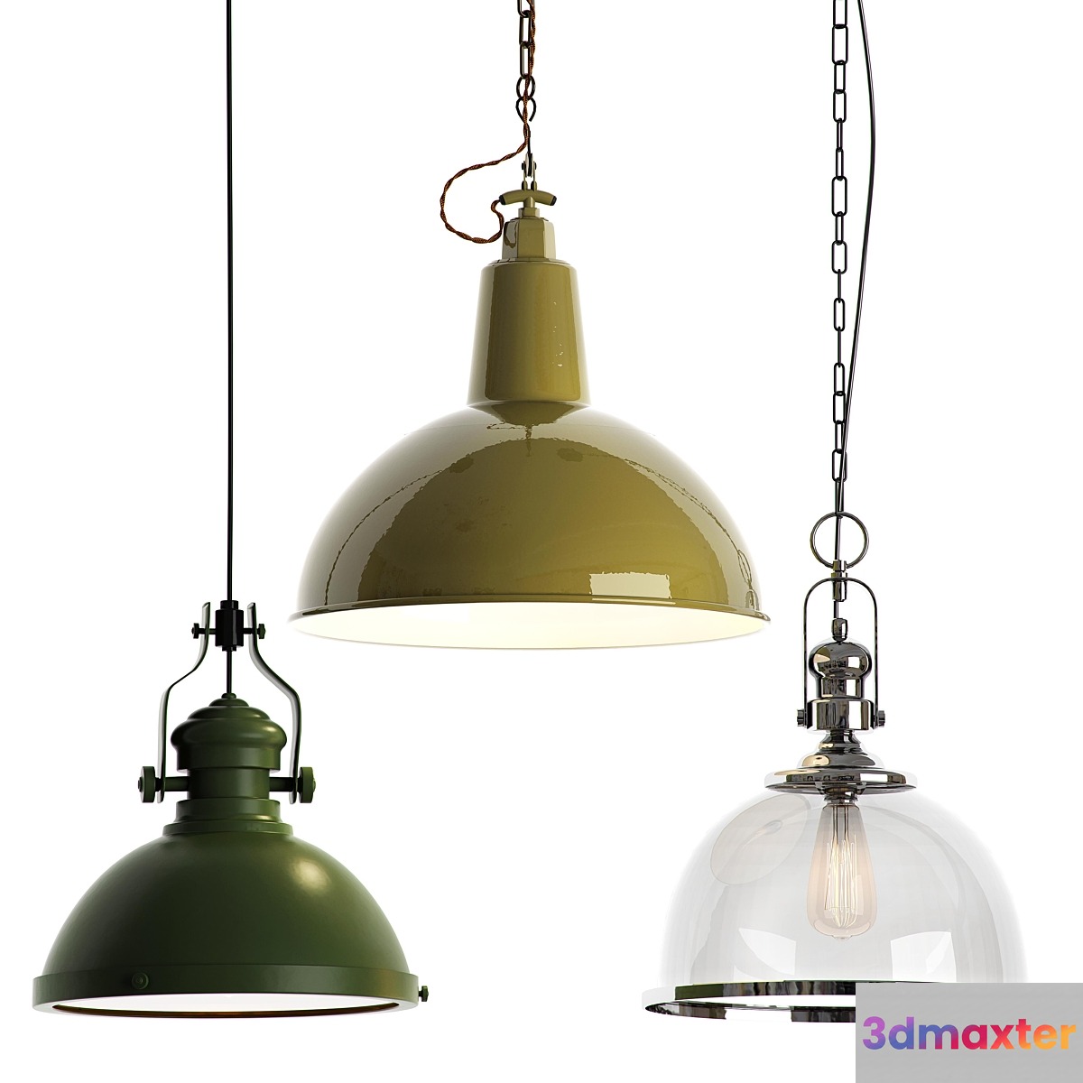 ROMATTI LOFTHOUSE PENDANT SERIES 3D Max