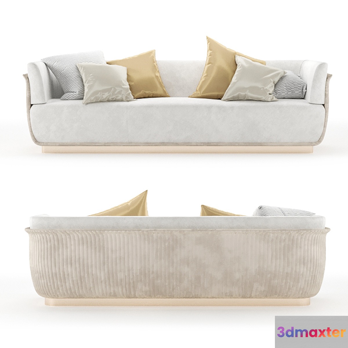 Allure Capital Sofa 3D Max