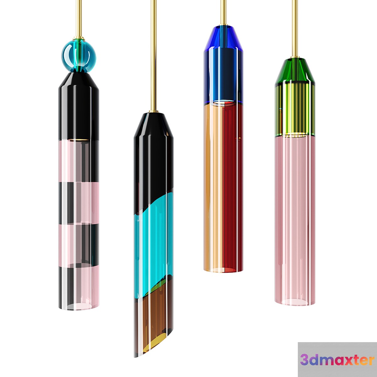 Reflections Copenhagen CARNIVAL Pendant Light 3D Max