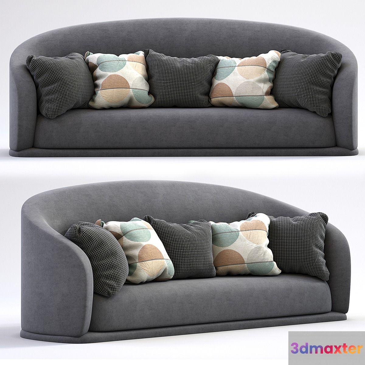 The anderson sofa 3D Max