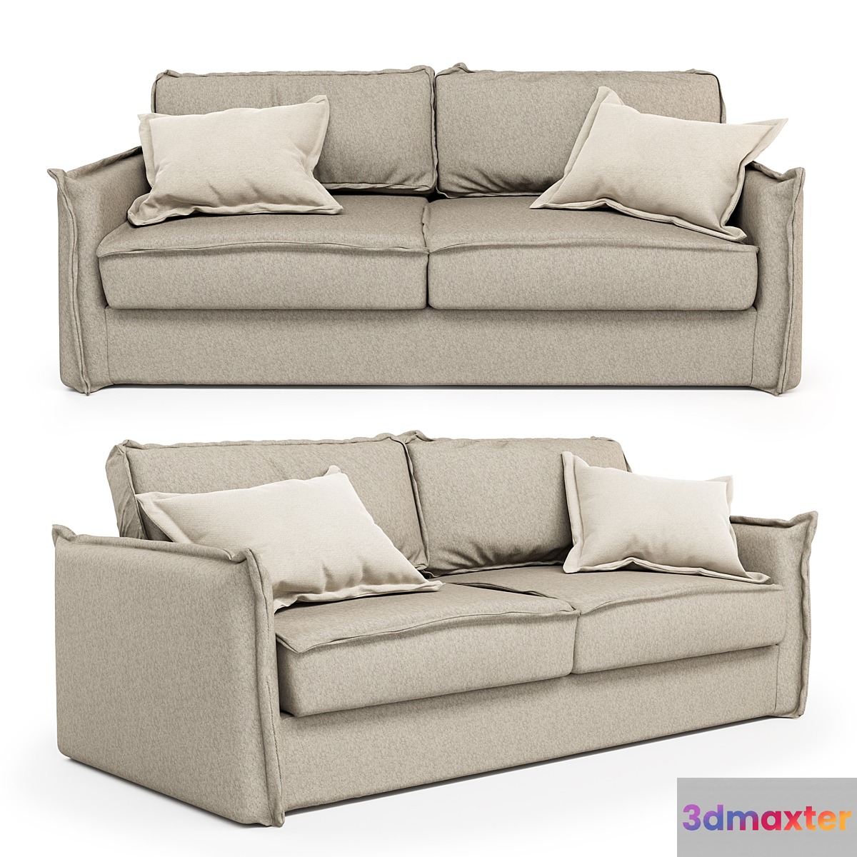 Samsa Sofa Bed from La Forma 3D Max